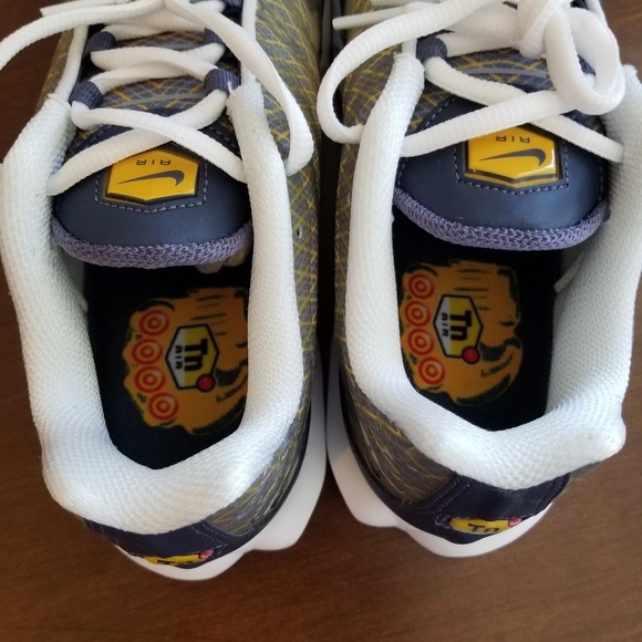 Nike Air Max Plus OG Steel Yellow Mens Size 11 - Picture 7 of 7